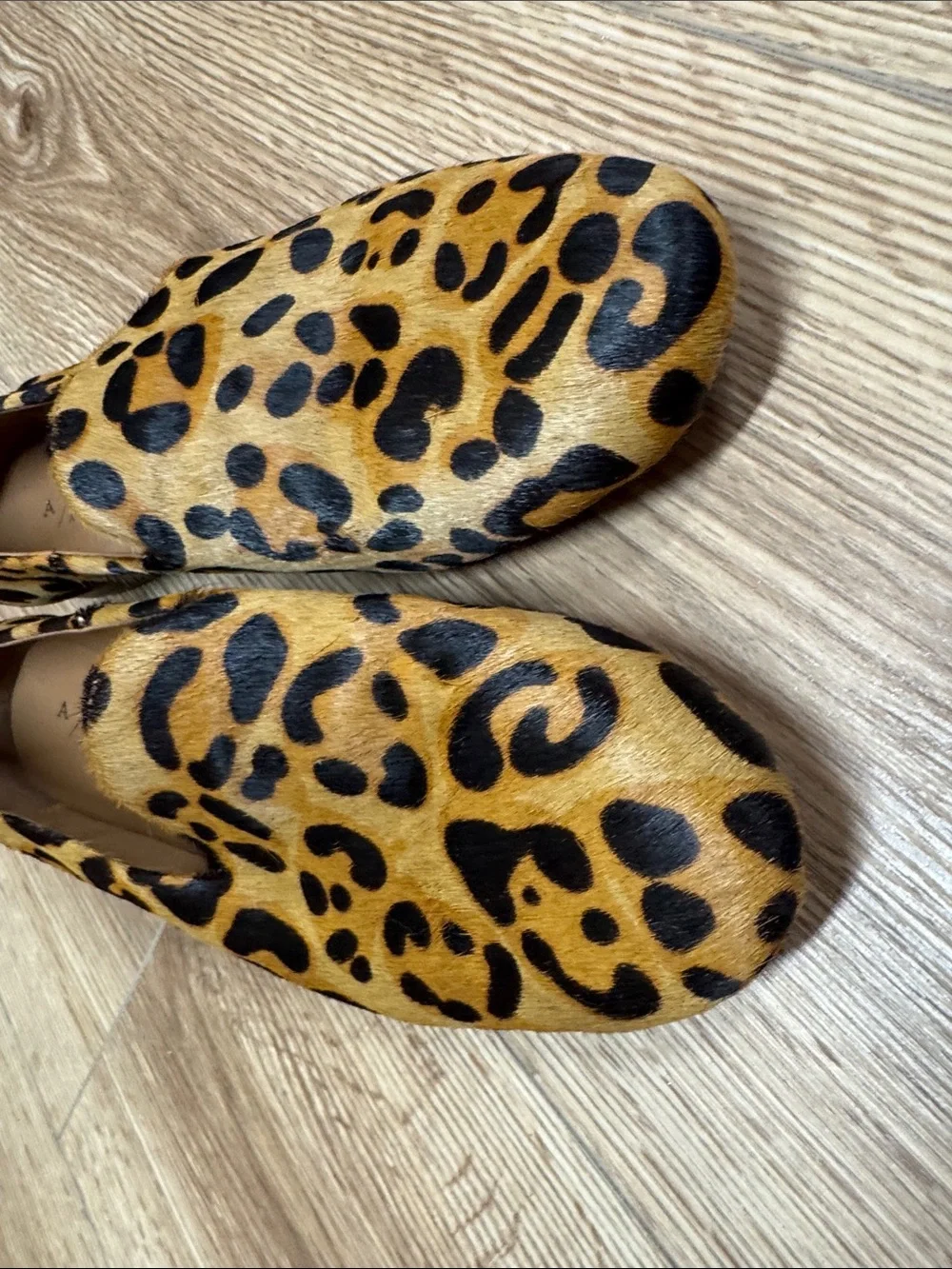 Anthropologie Arlo Easy Loafers in Leopard-Print